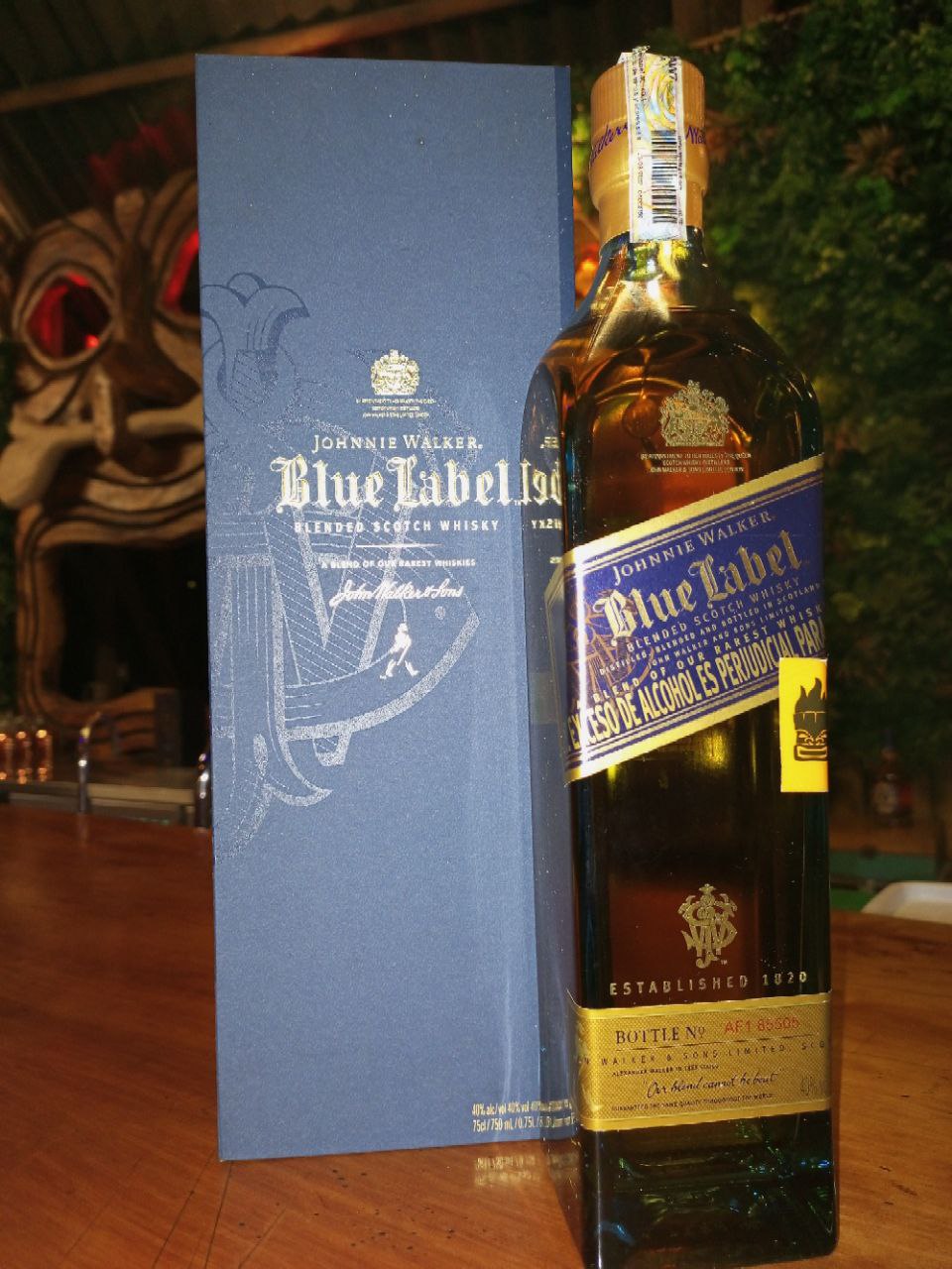  Whisky Blue Label Blended Evolution